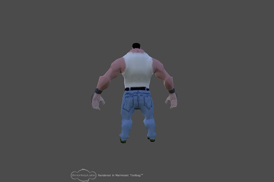 Character Modelling: Brute