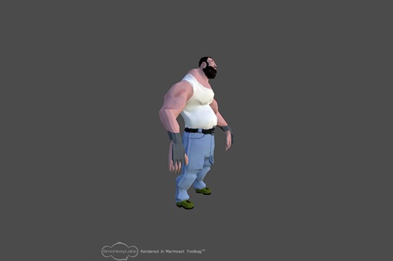 Character Modelling: Brute