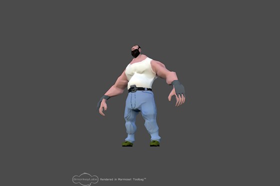 Character Modelling: Brute